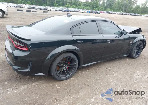 2021 Dodge Charger Scat Pack Widebody Rwd из США, поврежденный, VIN 2C3CDXGJXMH588147